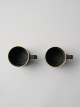 YUKA ANDO 安藤由香 マグカップ 2個セット (ダークブラウン)3