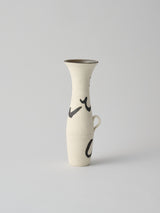 阿部有希 鉄絵 花器 / フラワーベース / 一輪挿し