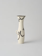 阿部有希 鉄絵 花器 / フラワーベース / 一輪挿し