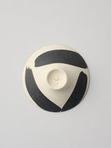 阿部有希 鉄絵 平盃 C / D