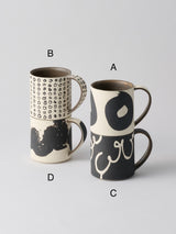 阿部有希 鉄絵 BIGマグカップ A / B