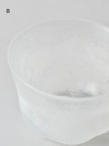 ガラス酒器 ぐい呑み《おぼろ雲》2個セット A / B / C