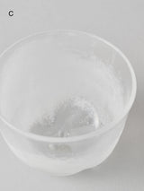 ガラス酒器 ぐい呑み《おぼろ雲》2個セット A / B / C