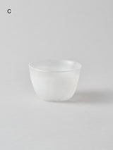 ガラス酒器 ぐい呑み《おぼろ雲》2個セット A / B / C