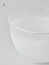 ガラス酒器 ぐい呑み《おぼろ雲》2個セット A / B / C