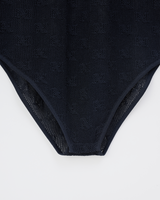 KISHIMEN LOGO KNIT LEOTARD