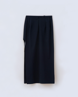 three long chain cut-out tight skirt 3連チェーン付きタイトスカート