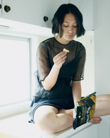 Recycle Organdy Pleats T-Shirts