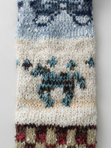 Handmade Knit Scarf ハンドメイドニットスカーフ(マフラー)