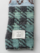 Handmade Knit Scarf ハンドメイドニットスカーフ(マフラー)