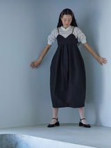 Ying Dress / Black コクーンシルエットキャミドレス