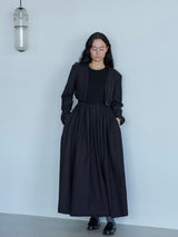 ウールクロップドジャケット