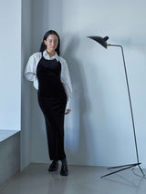 velour cami-onepiece ベロアキャミソールドレス