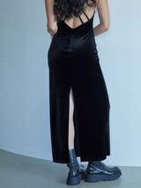 velour cami-onepiece ベロアキャミソールドレス