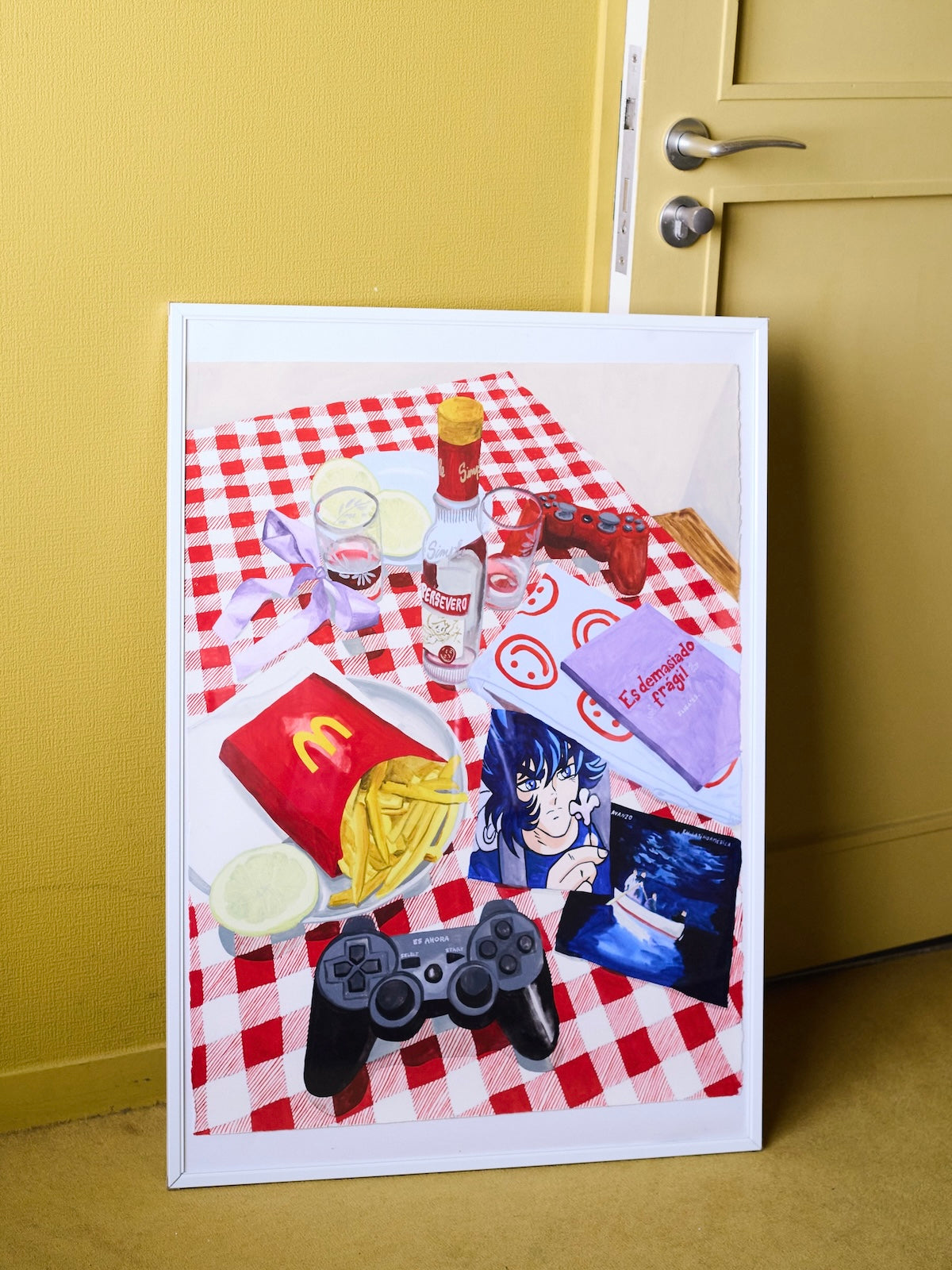 ELISA ALCALDE｜アート原画《sólo espero una tarde de lluvia/ ただ雨