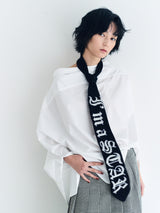 JAQUARD KNIT TIE ジャカードニットタイ BLACK