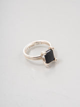 Double Pipe OCT Ring オニキスリング Silver