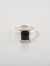 Double Pipe OCT Ring オニキスリング Silver