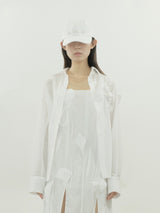 MICHE SHIRT 刺繍ホワイトシャツ