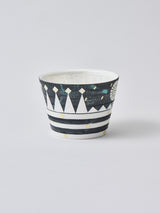 高橋朋子《銹光彩そば猪口 Moon Pavilion》(T2-4)