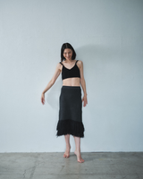 Knitted Fringe Skirt