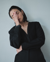 ウールクロップドジャケット