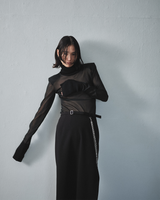 KISHIMEN SHEER KNIT TOPS