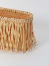 安部仁美 竹工芸《フリンジバスケット》