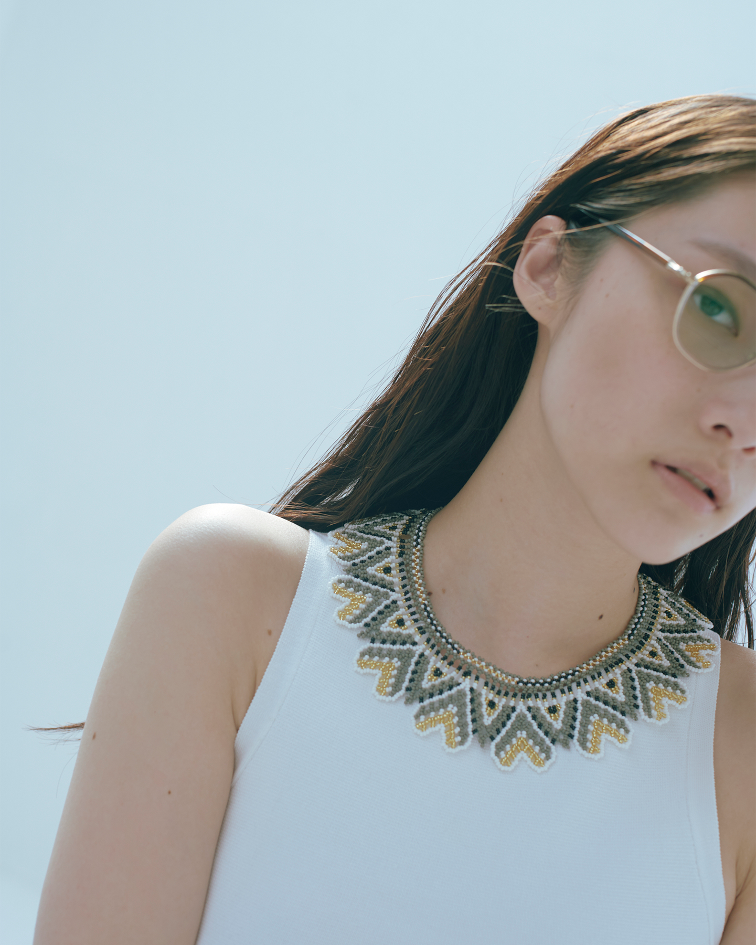 【美品・保管袋付き】エンラセ／Amour ビーズネックレス Amour ビーズネックレス – Numero CLOSET