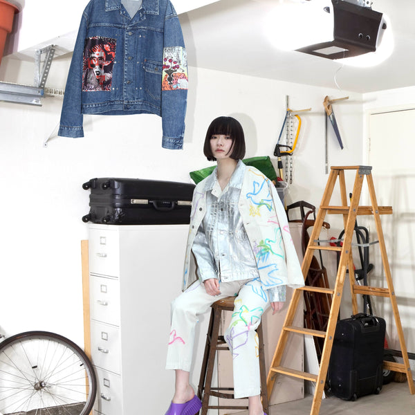 18 19 84 タナカ様 18 19 84 タナカ様 TANAKA / タナカ STRAIGHT JEAN TROUSERS