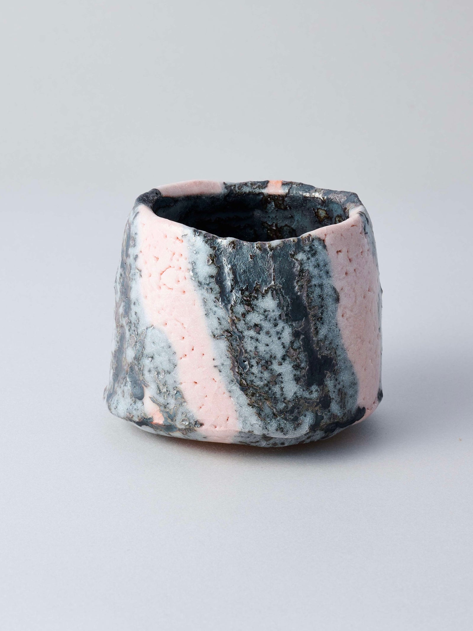 林友加 志野茶碗 a（ピンク グレー）箱付き – Numero CLOSET