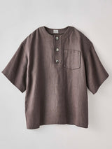 LINEN REVER POCKET TEE [2019SS] オーバーサイズリネンTシャツ