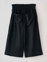 SILK DOUBLE CRAPE WIDE SHORTS [2023AW] シルクショートパンツ