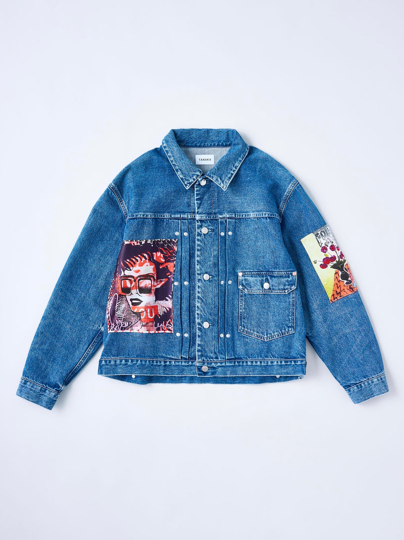 NEW CLASSIC JEAN JACKET #VINTAGE BLUE/ FAILE アートコラボデニム 