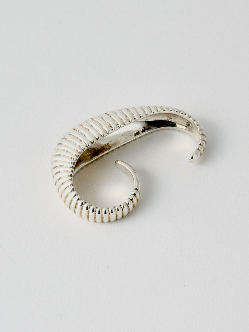 Shell Thin Double finger Ring/Silver ダブルフィンガーリング