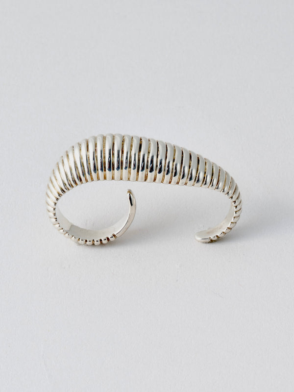 Shell Thin Double finger Ring/Silver ダブルフィンガーリング