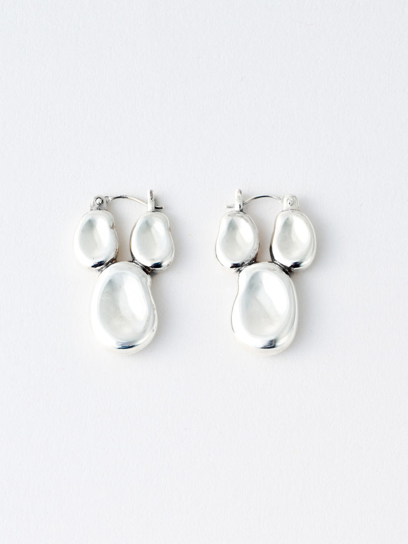 Beans Earrings（Silver）ビーンズ ピアス シルバー