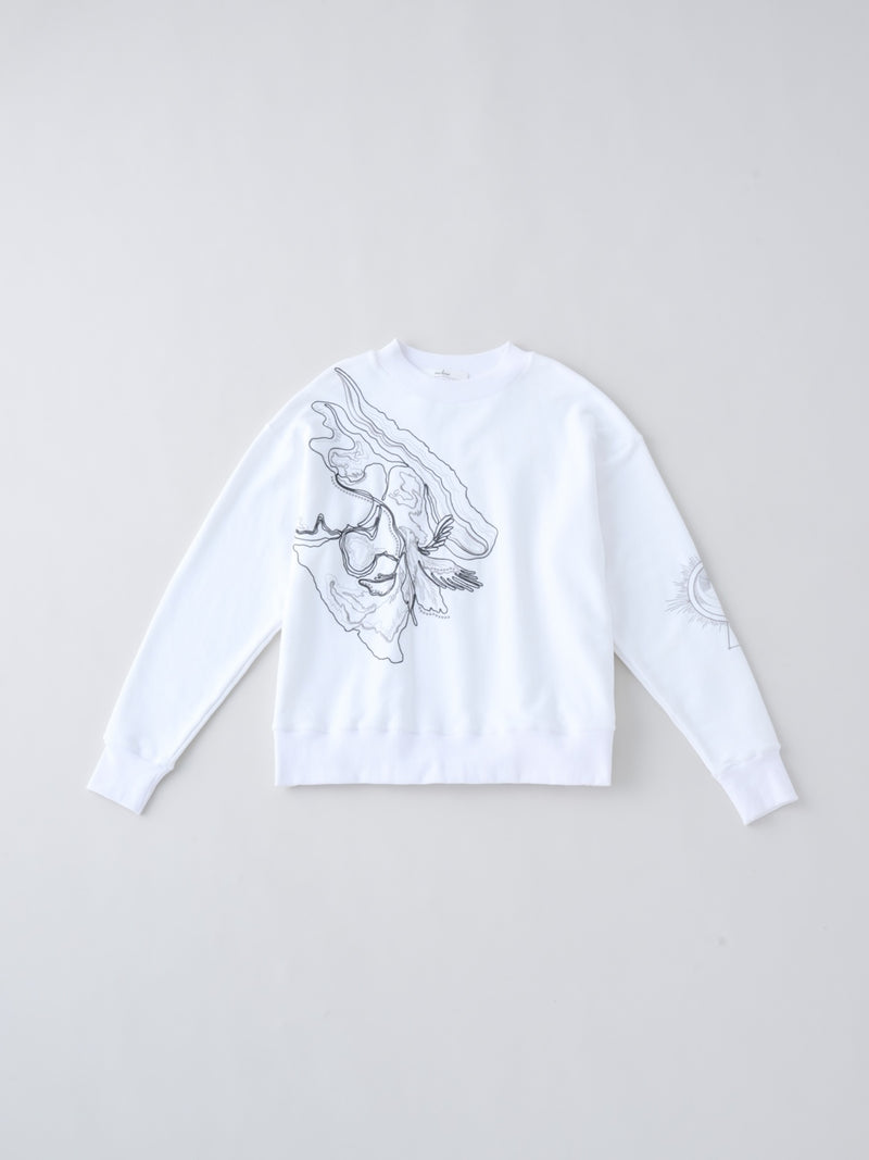 ORB EMBROIDERY SWEAT  刺繍入りスウェットプルオーバー