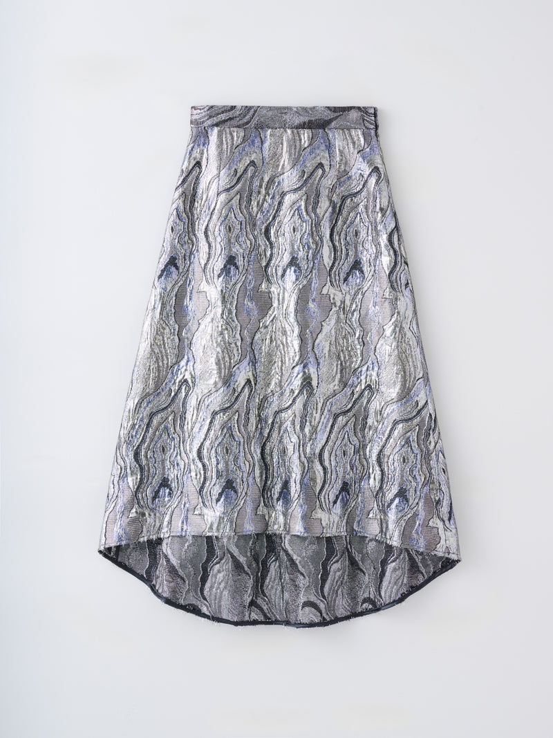 METARIC JAQUARD SKIRT メタリックジャカードスカート