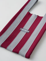 STRIPE MARKET BAG MEDIUM　ニットバッグ