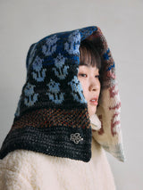 Handmade Knit ZUKIN  ハンドメイドニットフード