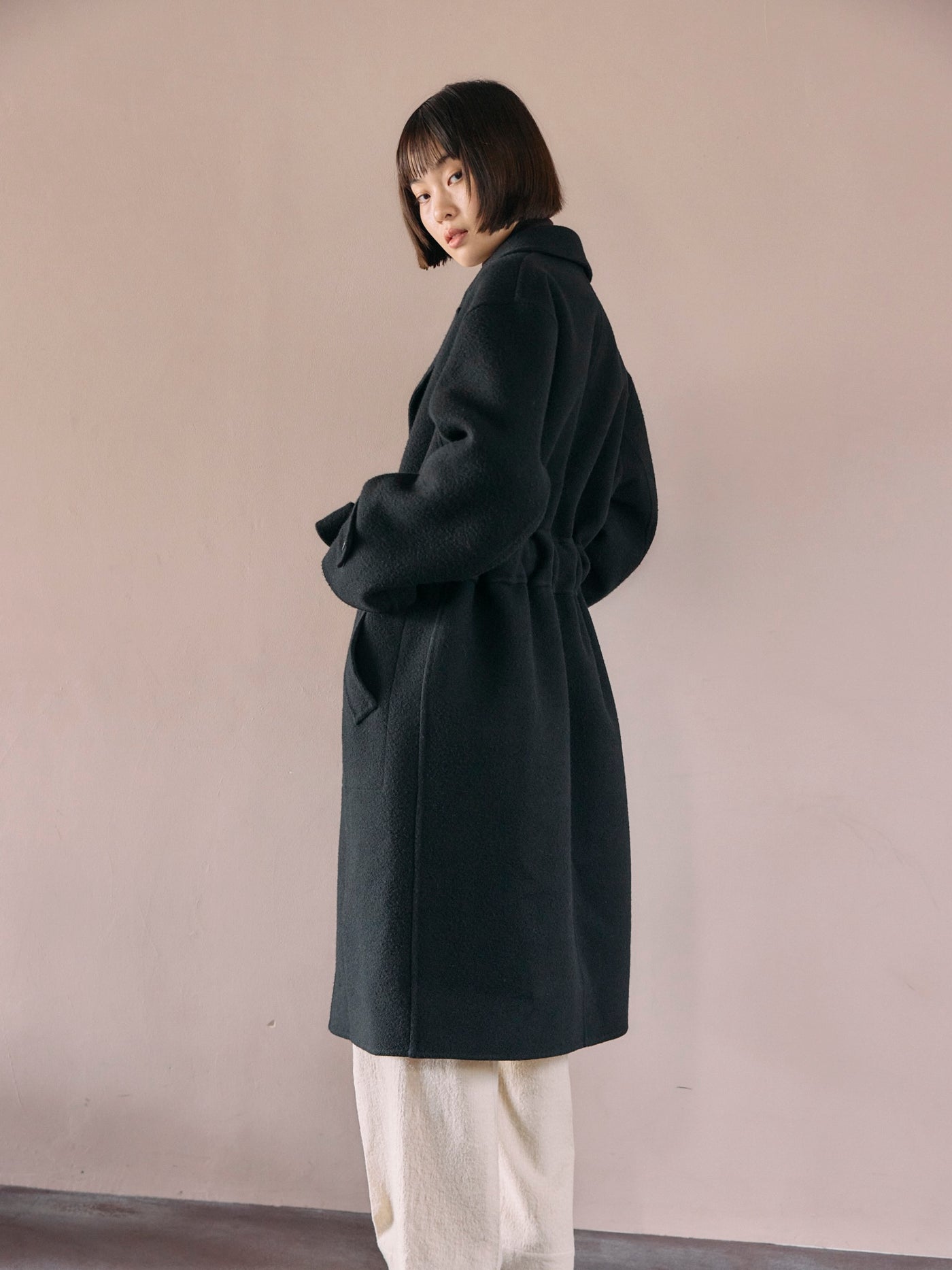 POSTELEGANT（ポステレガント）WOOL REVER COAT [2024AW] ウールリバーコート – Numero CLOSET