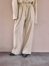 COTTON WOOL PAJAMA PANTS [2024AW] コットンウールパジャマパンツ