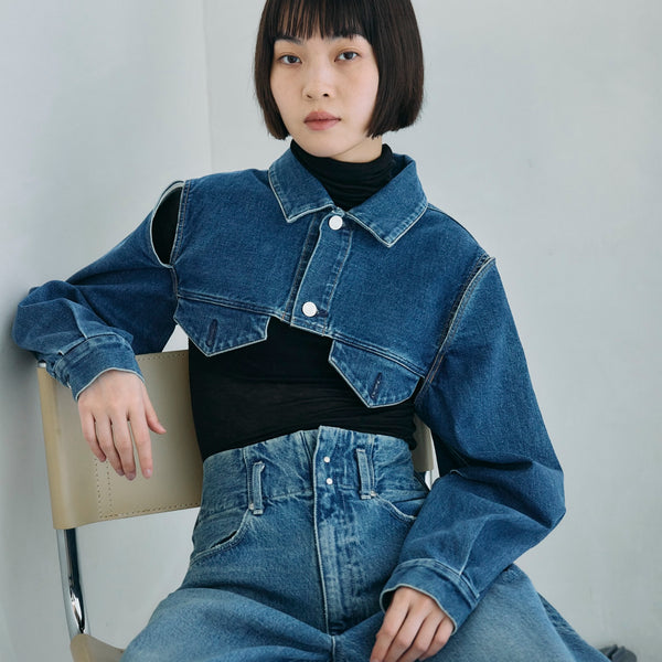 【未使用・タグ付き】パジェロ 定価3.0万円 テーラードジャケット デニム素材 TANAKA MICRO JEAN JACKET／マイクロデニムジャケット – Numero CLOSET