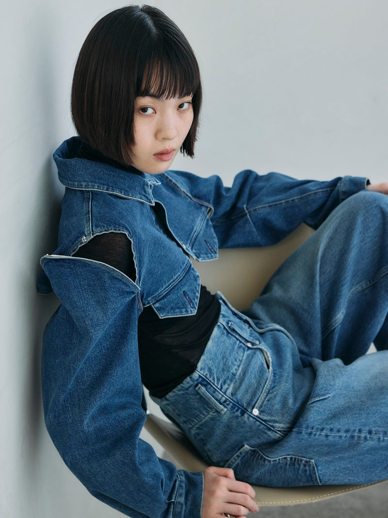 MICRO JEAN JACKET  マイクロデニムジャケット