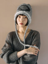 Handmade Knit Beanie  ハンドメイドニットビーニー