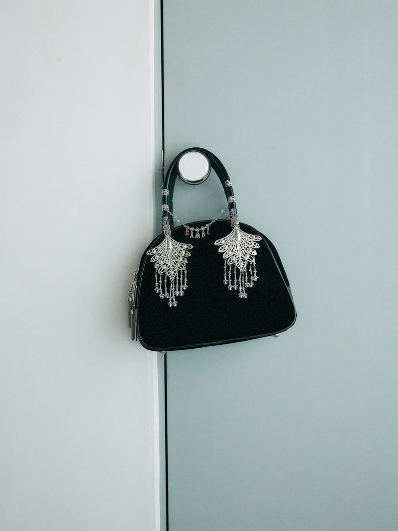 wing bijou handbag ビジュー ハンドバッグ