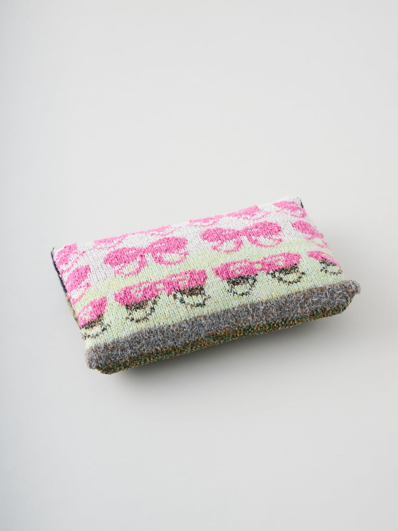 Handmade Knit Pillow Cushion  ハンドメイドニット ピロークッション