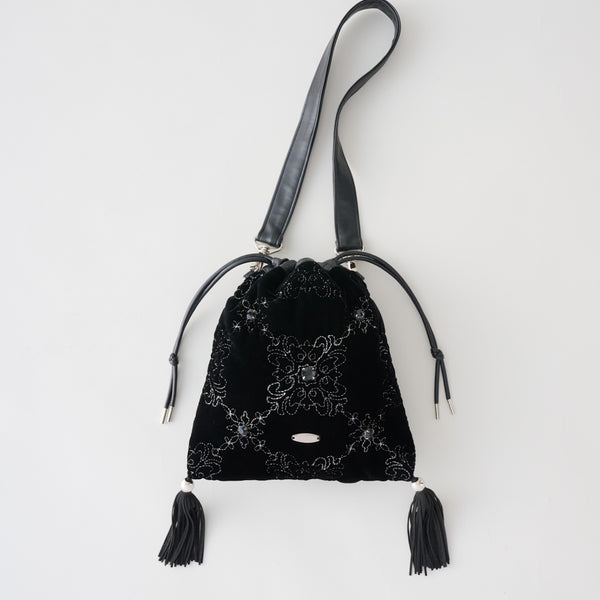 Tanaka Daisuke 巾着 tanakadaisuke/タナカダイスケ】palace tiles quilted
