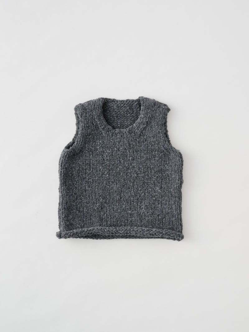 WOOL ALPACA HAND KNIT VEST[2024AW] ハンドニットベスト